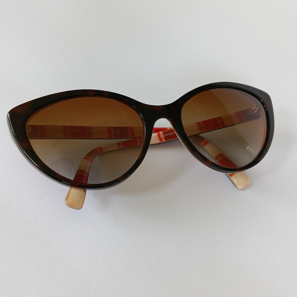 Dolce & Gabbana DG4181P 2718/T5 Women's Sunglasses - Picture 2 of 11